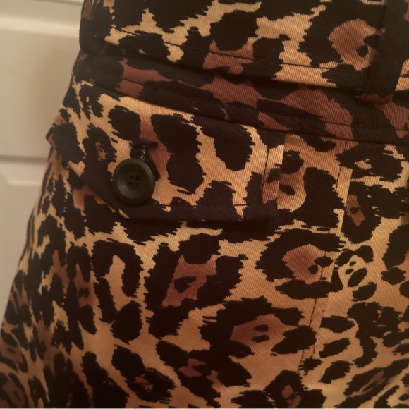 Animal Print A Line Skirt with belt by ETCETERA - Picture 4 of 6